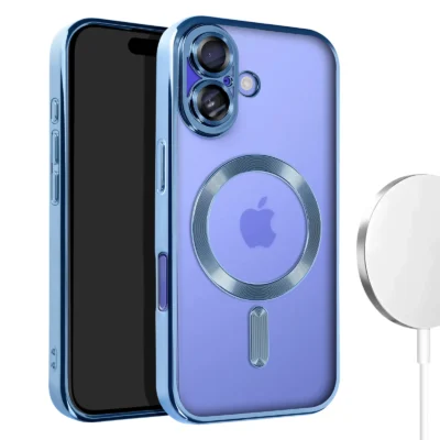 Funda MagSafe iPhone 16 Protección Premium Carga Magnética Ultra - Azul