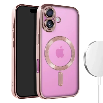 Funda MagSafe iPhone 16 Protección Premium Carga Magnética Ultra - Rosa