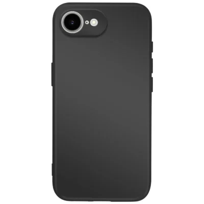 Funda Silicona Compatible para Apple iPhone 16e - Negro