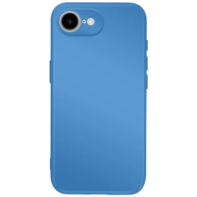 Funda Silicona Compatible para Apple iPhone 16e - Azul