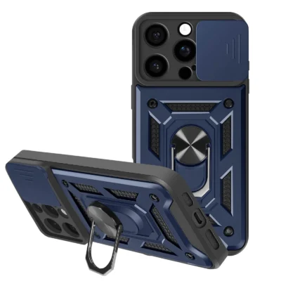 Funda Antigolpe Militar para Apple iPhone 15 Pro Max - Azul