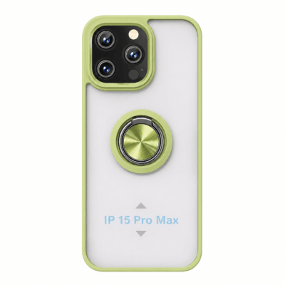 Funda con Anillo Integrado para Apple iPhone 15 PRO MAX - Verde