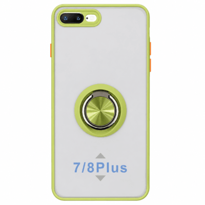 Funda con Anillo Integrado para Apple iPhone 7 PLUS - Verde