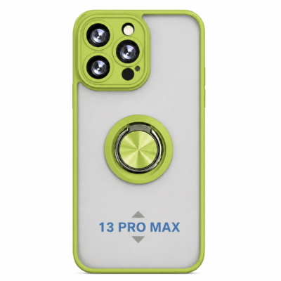 Funda con Anillo Integrado para Apple iPhone 13 PRO MAX - Verde