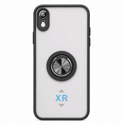 Funda con Anillo Integrado para Apple iPhone XR - Negro
