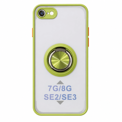 Funda con Anillo Integrado para Apple iPhone 7 - Verde