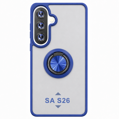 Funda con Anillo Integrado para Samsung S26 - Azul