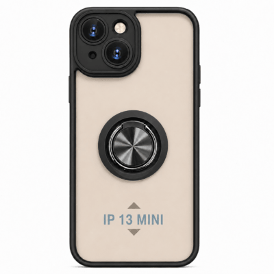 Funda con Anillo Integrado para Apple iPhone 13 MINI - Negro