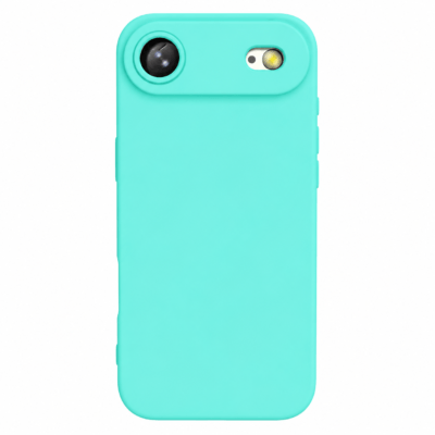 Funda de Silicona con Protección de Cámara – Antigolpes y Tacto Suave para IPHONE 17 Air - Turquesa