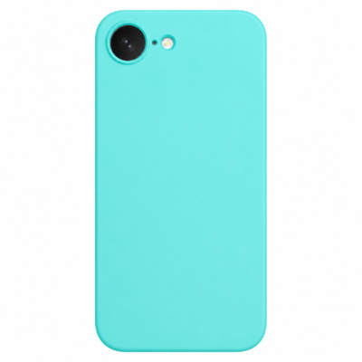 Funda de Silicona con Protección de Cámara – Antigolpes y Tacto Suave para IPHONE 17e - Turquesa