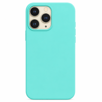 Funda de Silicona con Protección de Cámara – Antigolpes y Tacto Suave para IPHONE 16 Pro - Turquesa