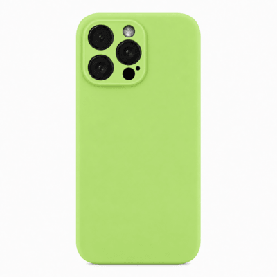 Funda de Silicona con Protección de Cámara – Antigolpes y Tacto Suave para IPHONE 12 Pro Max - Verde