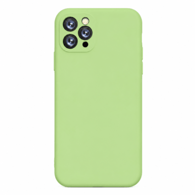 Funda de Silicona con Protección de Cámara – Antigolpes y Tacto Suave para IPHONE 11 Pro - Verde