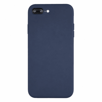 Funda de Silicona con Protección de Cámara – Antigolpes y Tacto Suave para IPHONE 7 Plus - Azul