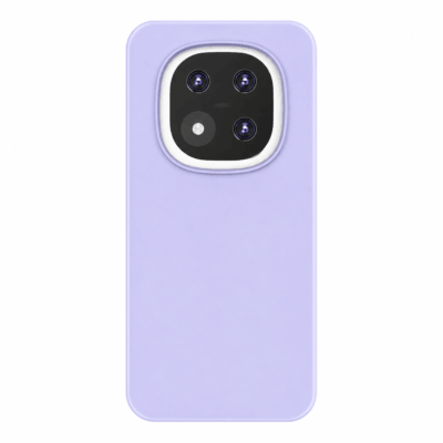 Funda de Silicona con Protección de Cámara – Antigolpes y Tacto Suave para Xiaomi Redmi Note 15 Pro Plus - Morado