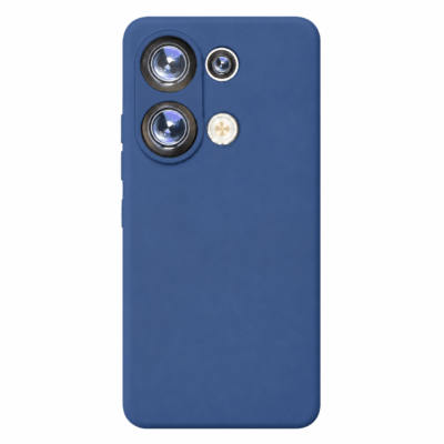Funda de Silicona con Protección de Cámara – Antigolpes y Tacto Suave para Xiaomi Redmi Note 13 4G - Azul