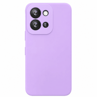 Funda de Silicona con Protección de Cámara – Antigolpes y Tacto Suave para Xiaomi Redmi 15C - Morado