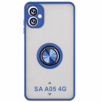 Funda con Anillo Integrado para Samsung A05 - Azul