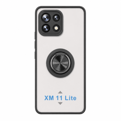 Funda con Anillo Integrado para Xiaomi MI 11 LITE - Negro