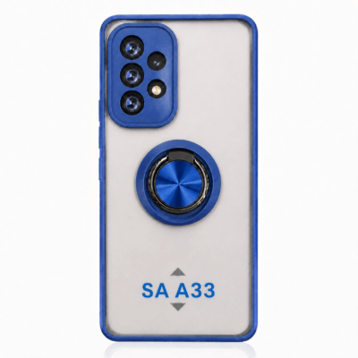 Funda con Anillo Integrado para Samsung A33 - Azul