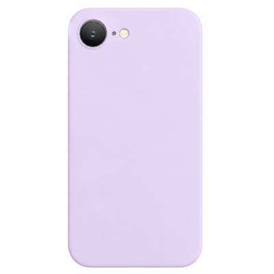 Funda de Silicona con Protección de Cámara – Antigolpes y Tacto Suave para IPHONE 16E - Morado