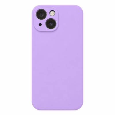 Funda de Silicona con Protección de Cámara – Antigolpes y Tacto Suave para IPHONE 13 Mini - Morado