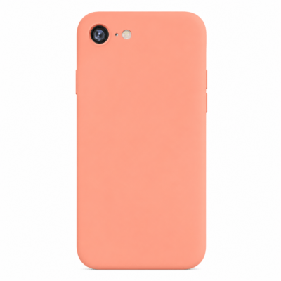 Funda de Silicona con Protección de Cámara – Antigolpes y Tacto Suave para IPHONE 8 - Rosa