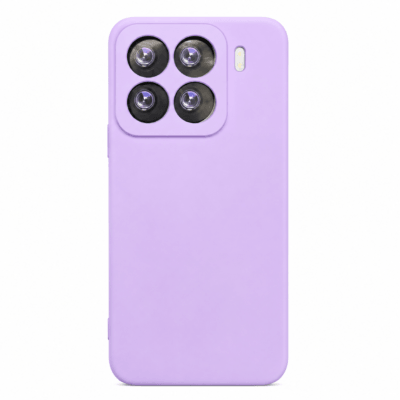 Funda de Silicona con Protección de Cámara – Antigolpes y Tacto Suave para Xiaomi Mi 15 - Morado