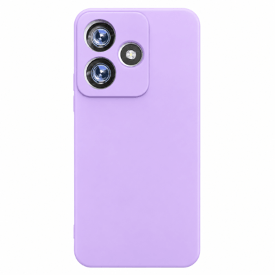 Funda de Silicona con Protección de Cámara – Antigolpes y Tacto Suave para Xiaomi Redmi 13 - Morado
