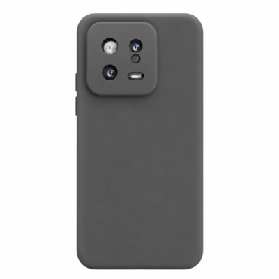 Funda de Silicona con Protección de Cámara – Antigolpes y Tacto Suave para Xiaomi Mi 13 - Negro