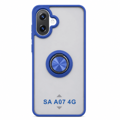 Funda con Anillo Integrado para Samsung A07 - Azul