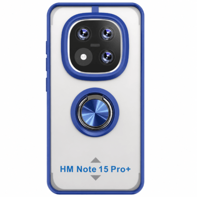Funda con Anillo Integrado para Xiaomi Redmi Note 15 Pro 4G - Azul