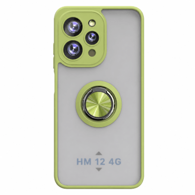 Funda con Anillo Integrado para Xiaomi Redmi 12 - Verde