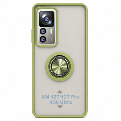 Funda con Anillo Integrado para Xiaomi MI 12 LITE - Verde