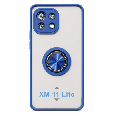 Funda con Anillo Integrado para Xiaomi MI 11 LITE - Azul