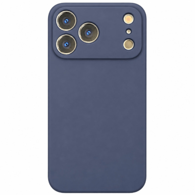 Funda de Silicona con Protección de Cámara – Antigolpes y Tacto Suave para IPHONE 17 PRO - Azul