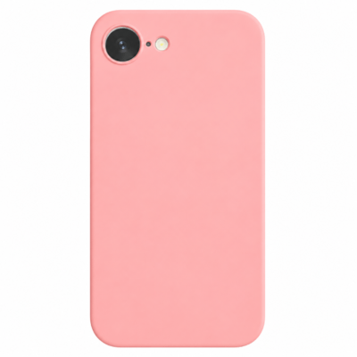 Funda de Silicona con Protección de Cámara – Antigolpes y Tacto Suave para IPHONE 17e - Rosa