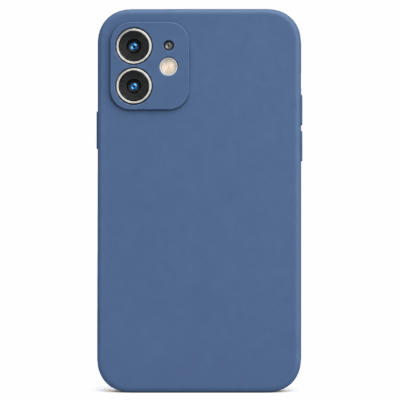 Funda de Silicona con Protección de Cámara – Antigolpes y Tacto Suave para IPHONE 11 - Azul