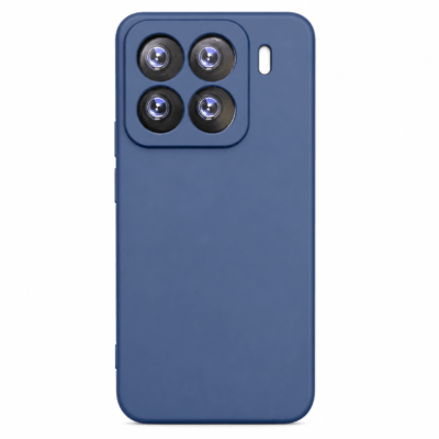 Funda de Silicona con Protección de Cámara – Antigolpes y Tacto Suave para Xiaomi Mi 15 - Azul