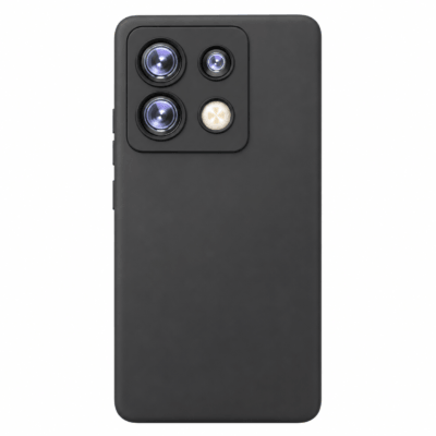 Funda de Silicona con Protección de Cámara – Antigolpes y Tacto Suave para Xiaomi Redmi Note 13 5G - Negro