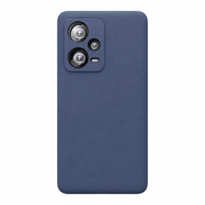Funda de Silicona con Protección de Cámara – Antigolpes y Tacto Suave para Xiaomi Redmi Note 12 5G - Azul