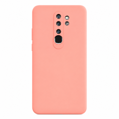 Funda de Silicona con Protección de Cámara – Antigolpes y Tacto Suave para Xiaomi Redmi Note 8 Pro - Rosa
