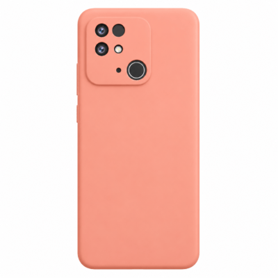 Funda de Silicona con Protección de Cámara – Antigolpes y Tacto Suave para Xiaomi Redmi 10C - Rosa