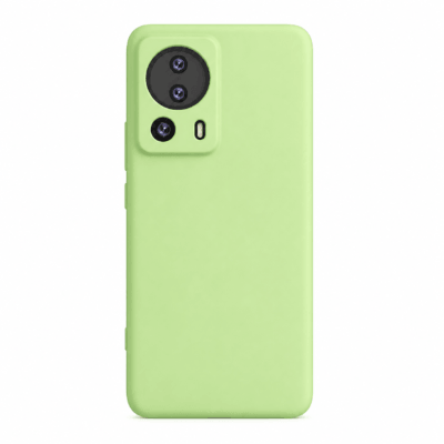 Funda de Silicona con Protección de Cámara – Antigolpes y Tacto Suave para Xiaomi Mi 13 Lite - Verde