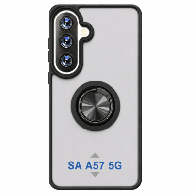 Funda con Anillo Integrado para Samsung A57 5G - Negro