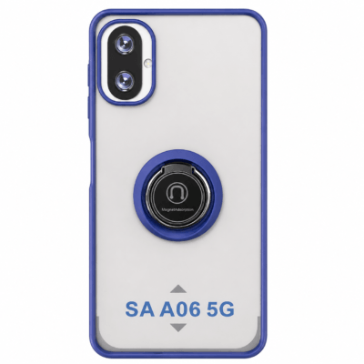 Funda con Anillo Integrado para Samsung A06 - Azul