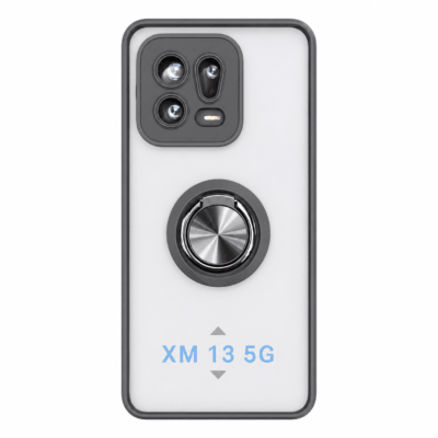 Funda con Anillo Integrado para Xiaomi MI 13 - Negro