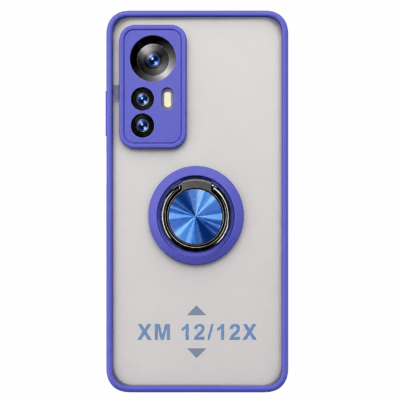 Funda con Anillo Integrado para Xiaomi MI 12 - Azul