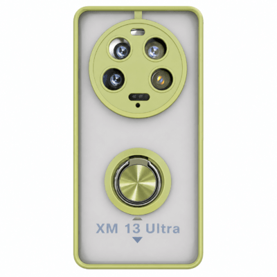 Funda con Anillo Integrado para Xiaomi MI 13 ULTRA - Verde
