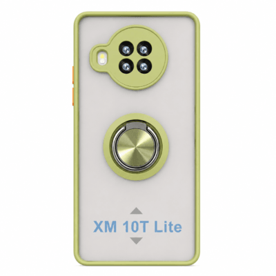 Funda con Anillo Integrado para Xiaomi MI 10T LITE - Verde
